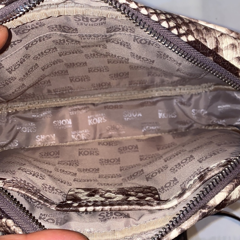 Michael Kors Python Print Cross Body Bag With Adj… - image 6